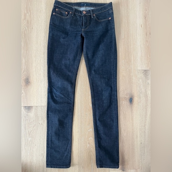 Marc Jacobs Chrissie 003 Low Rise Skinny Stretch Denim Jeans Sz 28 DarkBlue *P12 - Picture 4 of 8